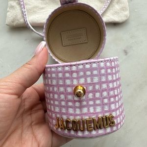 JACQUEMUS - Leather Vanity Crossbody Bag